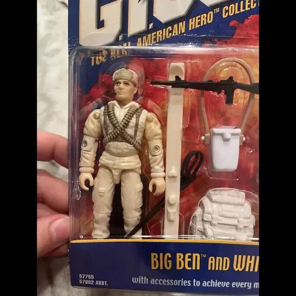 2000 HASBRO GI Joe BIG BEN And WHITEOUT Action Figures Factory Sealed in Box - Picture 3 of 9